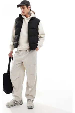 Armani Exchange Logo puffer gilet in