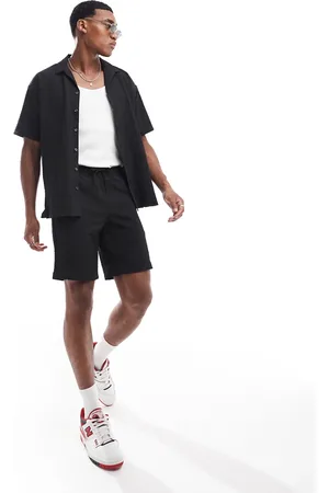 JACK & JONES Co-ord crinkle short in