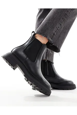 ASOS Adjust chunky chelsea boots in