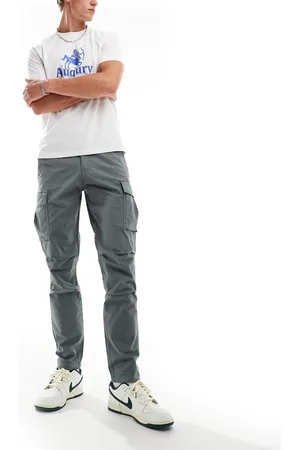 JACK & JONES Ace loose cargo trouser in slate