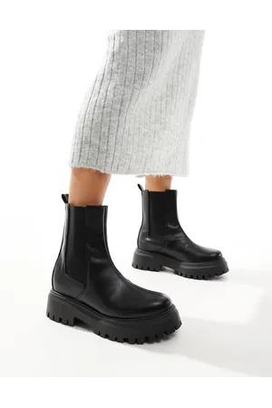 ASOS Amber chunky chelsea boots in