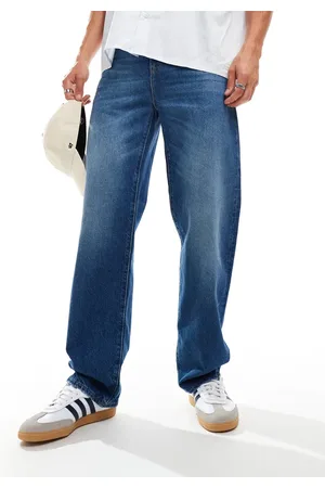 Lacoste Straight leg jeans in dark wash