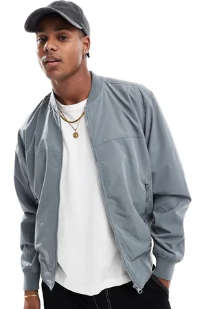 Pull&Bear Basic bomber jacket in