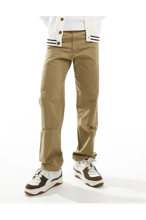 JACK & JONES Loose fit painter trouser in beige