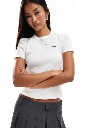 Lacoste Fitted logo t-shirt in