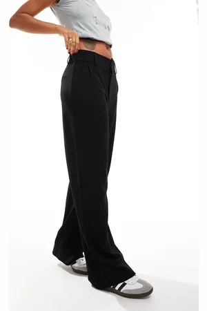 JDY Wide leg tailored trousers in