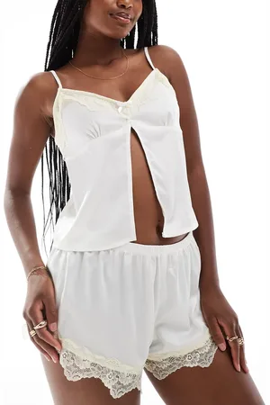 Cotton On Cotton On open front cami pyjama set in coconut