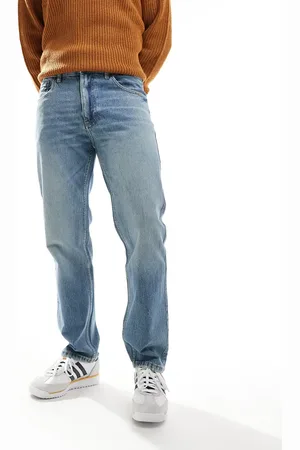 Pull&Bear Straight vintage fit jeans in dirty washed