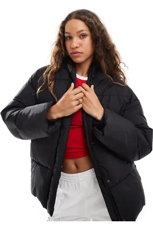 Monki Oversized padded coat in