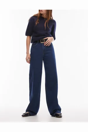 SELECTED Femme Wide fit jeans in dark