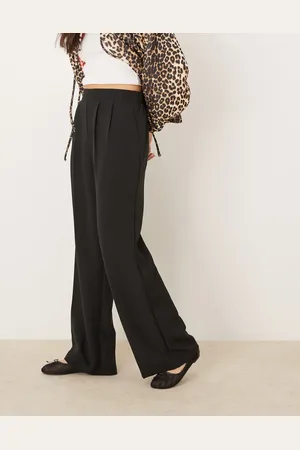 New Look Pull on wide leg trouser in