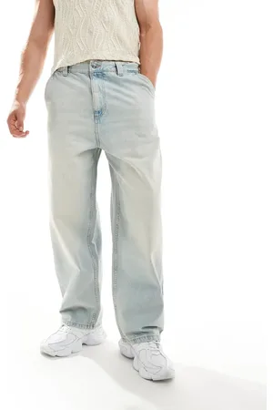 Pull&Bear Skater fit jean in light washed