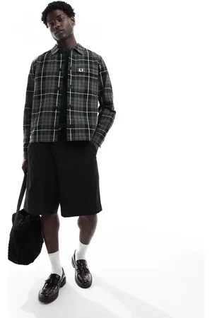 Fred Perry Check overshirt in
