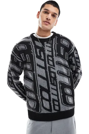 COLLUSION Jacquard knit jumper in