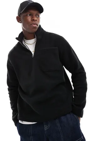 JACK & JONES Fleece quarter zip in