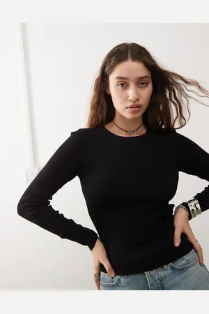 Noisy May Crew neck knitted jumper in