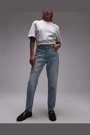 Calvin Klein Mom jeans in light wash