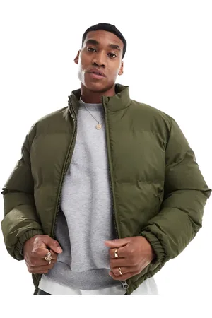 ASOS Cropped puffer jacket in