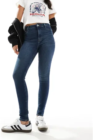 New Look Disco skinny jeans in dark