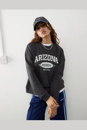 Noisy May Collegiate sweat in charcoal