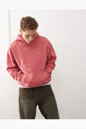 Obey Lowercase pigment hoodie in