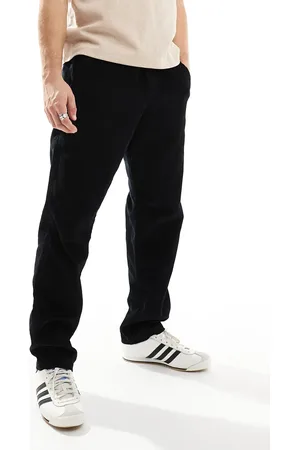 JACK & JONES Loose fit drawstring cord trouser in