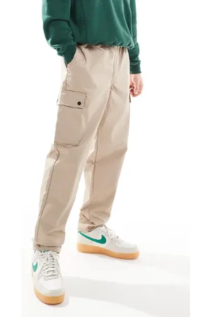 JACK & JONES Bill wide fit cargo trouser in beige