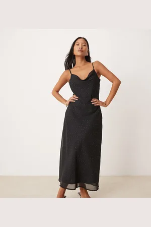 JDY Stud details maxi dress in