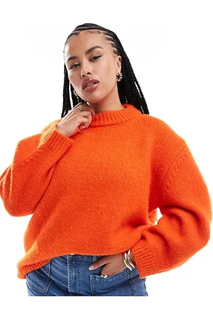 ASOS ASOS DESIGN Curve oversized crew neck jumper in