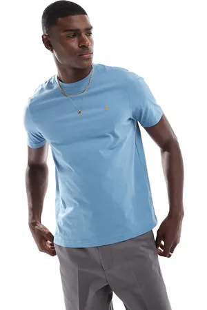 Farah Danny cotton t-shirt in