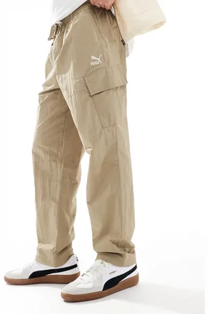 PUMA Classics cargo trousers in beige