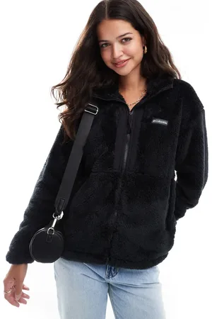 Columbia Boundless Discovery II sherpa full zip fleece in