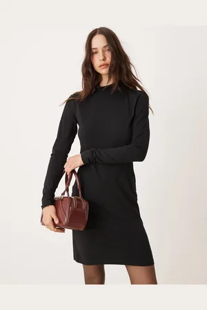 JDY High neck mini dress in