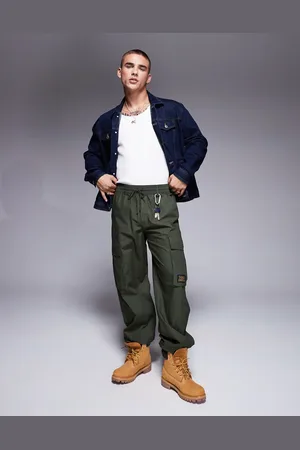 Champion Rochester Utility cuffed cargo joggers in dark
