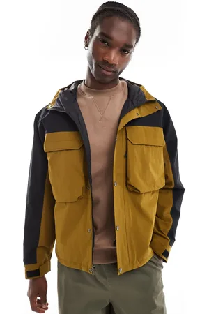 The North Face M66 Ripstop waterproof utlilty pocket jacket in khaki