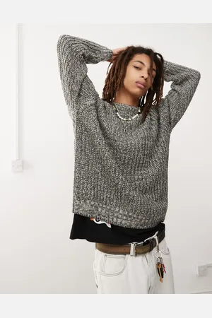 Obey Anothony cable knit jumper in