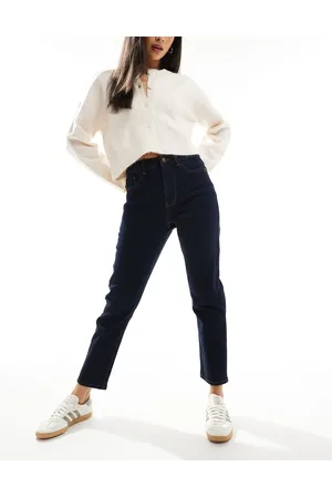 New Look Hannah straight leg jeans in navy
