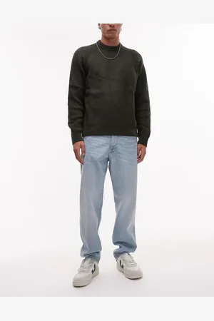 SELECTED Toby slim tapered jeans in light