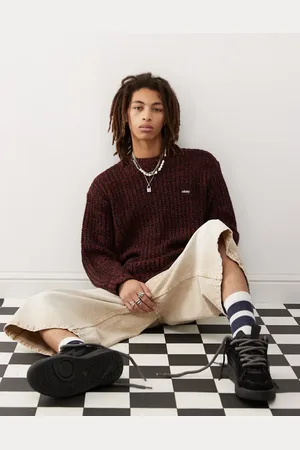 Obey Anothony cable knit jumper in