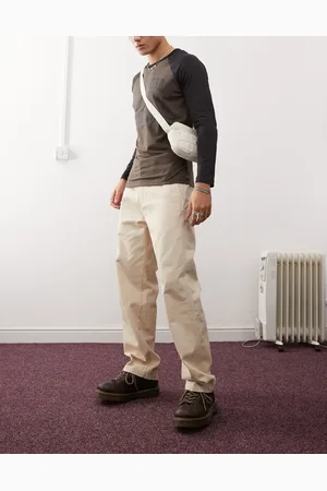 Obey Hardwork carpenter pants in beige