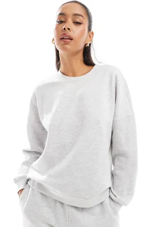 VERO MODA Oversized sweatshirt co-ord in light