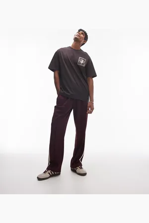 SELECTED Oversized t-shirt in with flower chest print