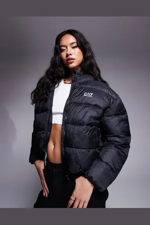 EA7 Puffer jacket in black