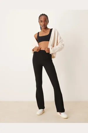 River Island Rib flare legging in