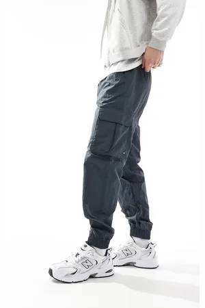 JACK & JONES Tech cuffed cargo trouser in dark