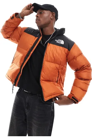 The North Face 1996 Retro Nuptse down puffer jacket in orange