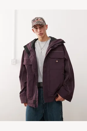 Dickies Ronan hooded windbreaker jacket in