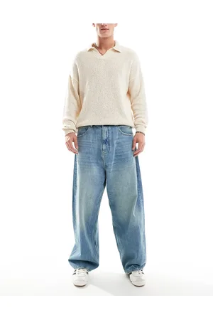 Pull&Bear Super baggy fit jean in mid