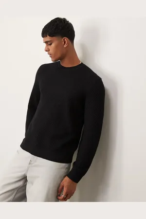 Abercrombie & Fitch Dressed up merino knit jumper in