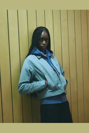 Carhartt Module script zip up jacket in light